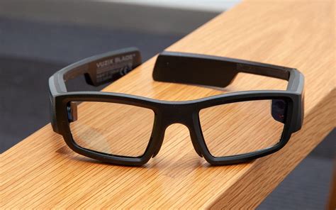 vuzix blade ar smart glasses.